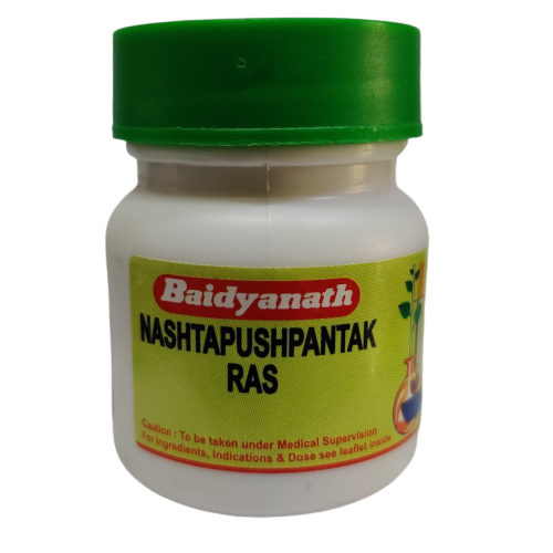 Baidyanath Nashta Puspantak Ras - 40 Tabs