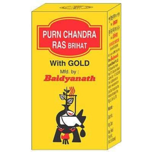 Baidyanath Purnachandra Ras(Brihat) - 25 Tabs