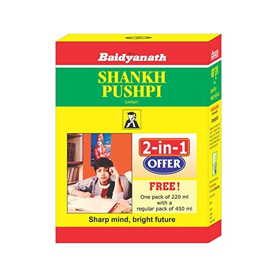 Baidyanath Shankhapushpi Sharbat - 450 ML