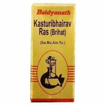 Baidyanath Kasturibhairava Ras - 10 Tabs