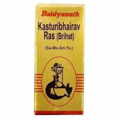 Baidyanath Kasturibhairava Ras - 10 Tabs