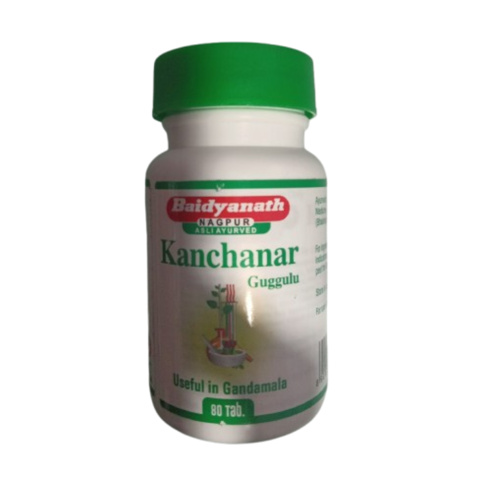 Baidyanath Nagpur Kanchanar Guggulu - 80 Tabs
