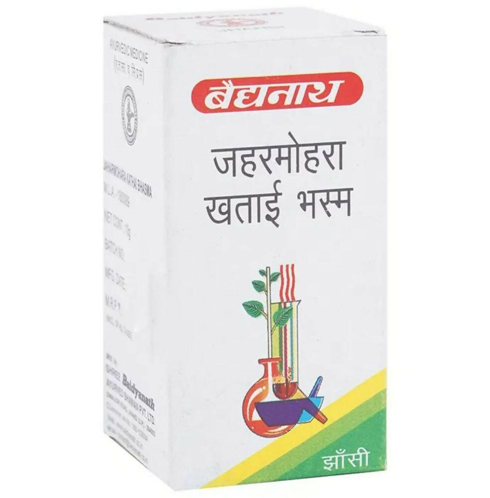 Baidyanath Jhansi Jaharmohara Khatai Bhasma - 10 GM
