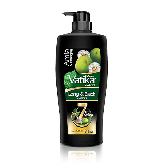 Dabur Vatika Long & Black Shampoo