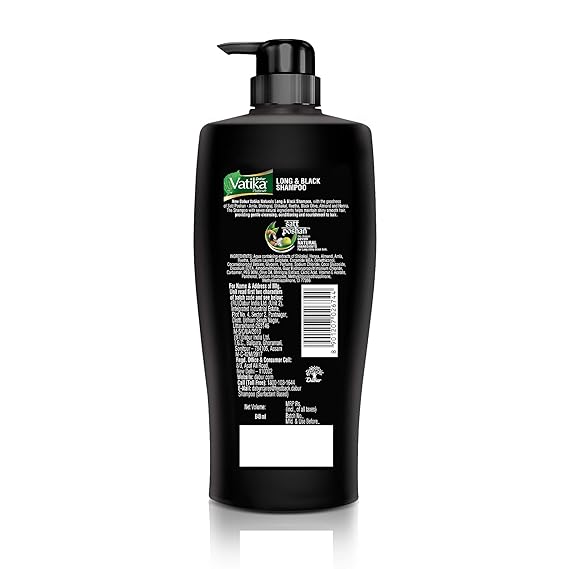 Dabur Vatika Long & Black Shampoo