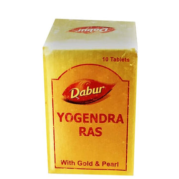 Dabur Yogendra Ras with Gold and Pearl - 10 Tablets