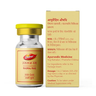 Dabur Rasraj Ras with Gold Tablet