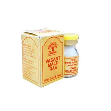 Dabur Vasant Malti Ras with Gold Tablets - 10 Tablets