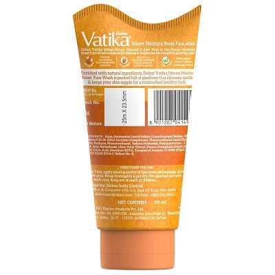 Dabur Vatika Honey Face Wash - 150 ML