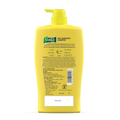 Dabur Vatika Lemon Anti Dandruff Shampoo