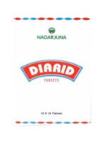 Nagarjuna Diarid Tablet - 100 Nos