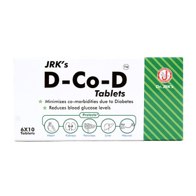 Dr. JRK's D Co D Tablet - 60 Tablets