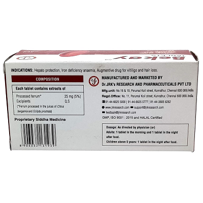 Dr. JRK's Bekay Tablet - 60 Tablets