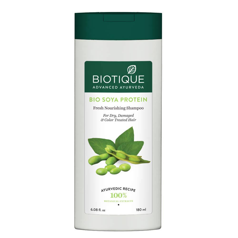 Biotique Advanced Ayurveda Bio Soya Protein Fresh Nourishing Shampoo - 190 ML