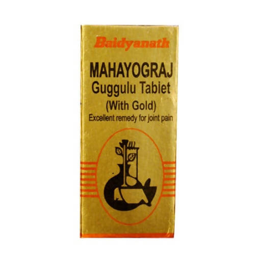Baidyanath Mahayograj Guggulu Tablet (with Gold) - 10 Tabs