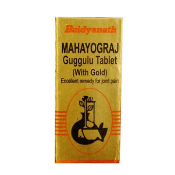 Baidyanath Mahayograj Guggulu Tablet (with Gold) - 10 Tabs