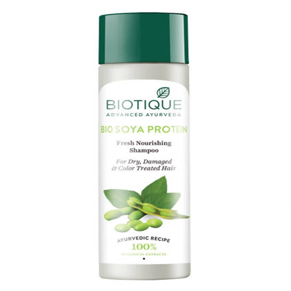 Biotique Advanced Ayurveda Bio Soya Protein Fresh Nourishing Shampoo - 120 ML