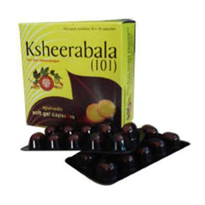 AVP Ksheerabala 101 Soft Gel Capsules