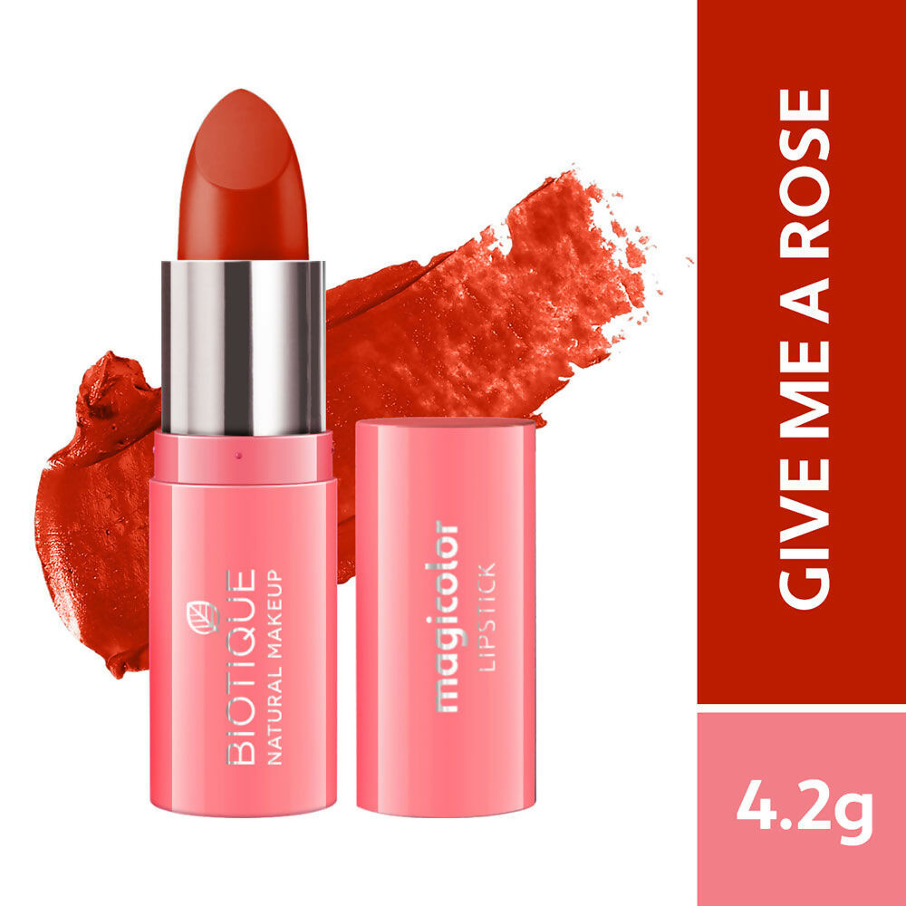 Biotique Magicolor Lipstick - Stoned Rose - 4.2 GM