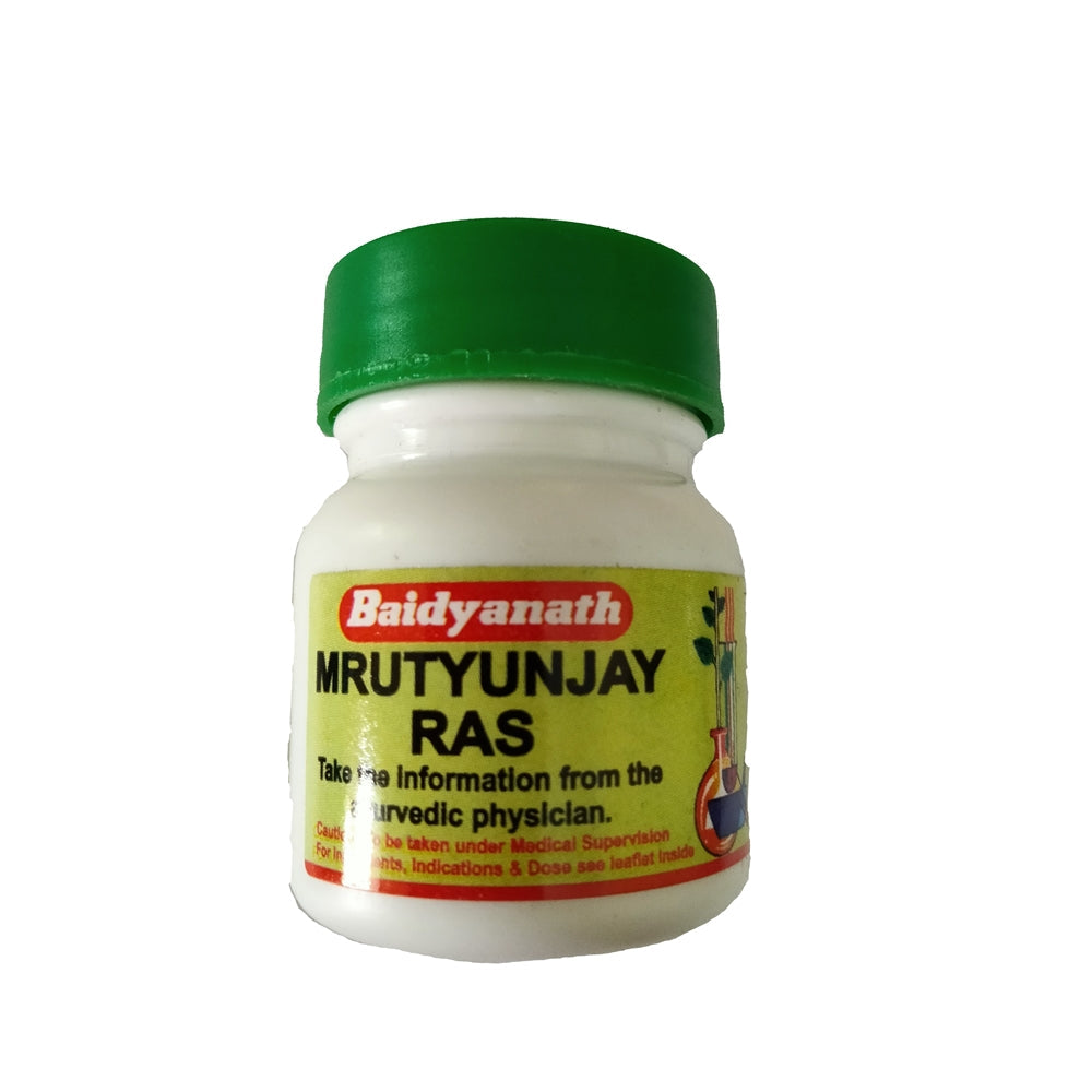 Baidyanath Jhansi Mrityunjaya Ras - 40 Tabs