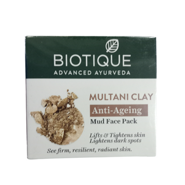Biotique Advanced Ayurveda Bio Mud Youthful Firming and Revitalizing Face Pack - 75 GM