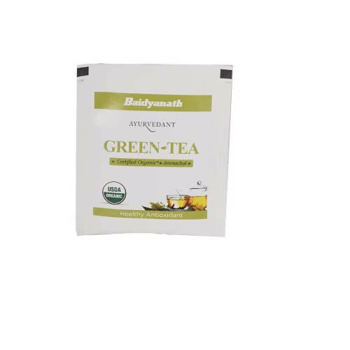 Baidyanath Jhansi Organic Green Tea Bags - 25 Tea Bags