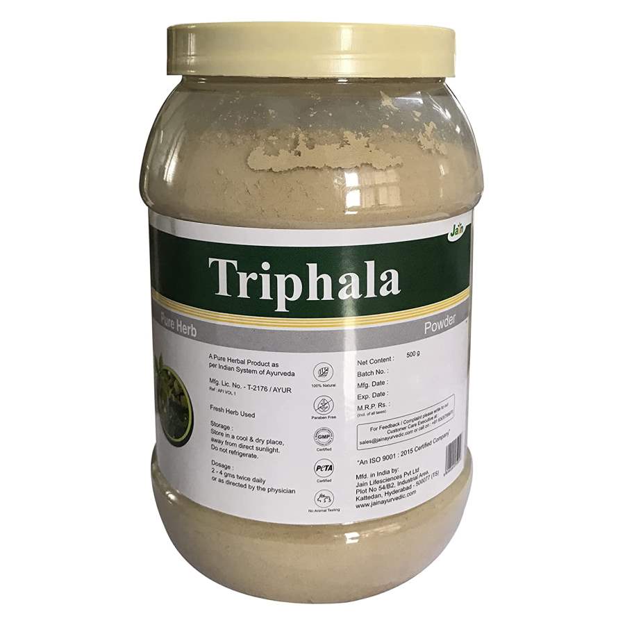 Jain Ayurveda Jain Triphala Powder 500G
