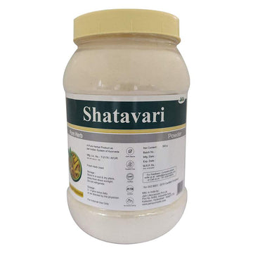 Jain Ayurveda Jain Shatavari Asparagus Racemosus Pure Powder-500 g