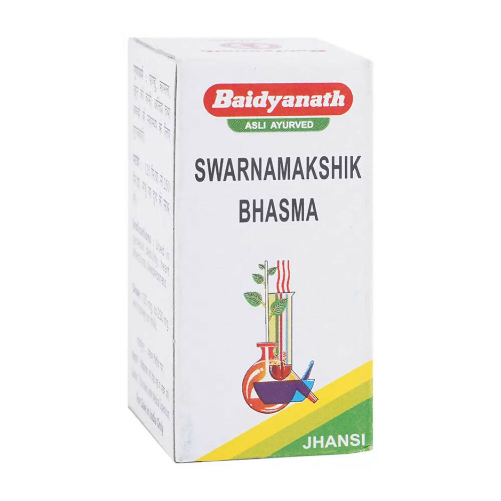 Baidyanath Jhansi Swarnamakshik Bhasma - 10 GM