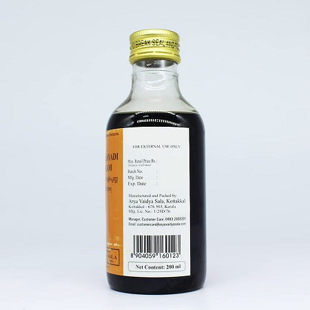 Kottakkal Aranyatulasyadi Keratailam - 200 ML