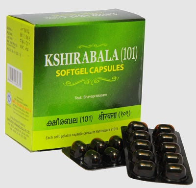 Kottakkal Kshirabala (101) Softgel Capsules - 100 Nos