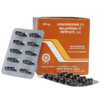 Kottakkal Lohasinduram (7) Capsule - 100 Nos
