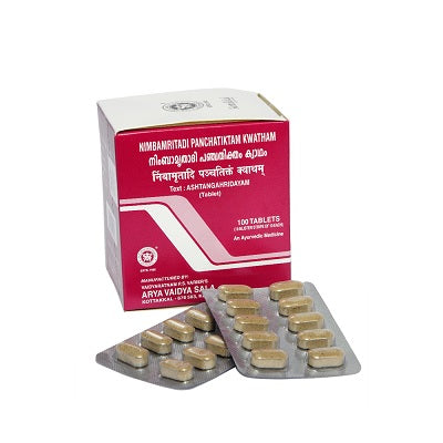 Kottakkal Nimbamritadi Panchatiktam Kwatham Tablets - 100 Nos