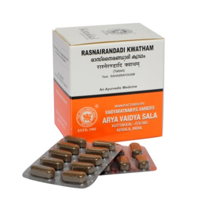 Kottakkal Rasnairandadi Kwatham Tablets - 100 Nos