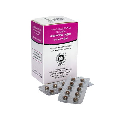 Kottakkal Svasanandam Gulika - 100 Nos