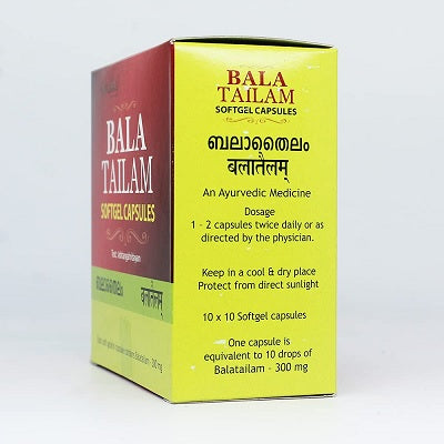 Kottakkal Balatailam Softgel Capsules - 100 Nos