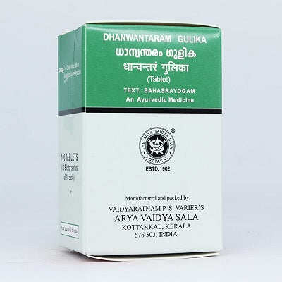Kottakkal Dhanvantaram Gulika - 100 Nos