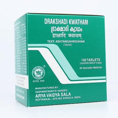 Kottakkal Drakshadi Kwatham Tablet - 100 Nos
