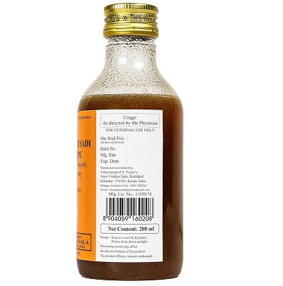 Kottakkal Karpasasthyadi Kuzhambu - 200 ML