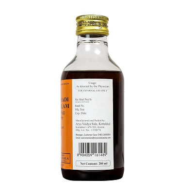 Kottakkal Kayyanyadi Keratailam - 200 ML