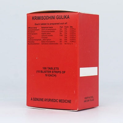Kottakkal Krimisodhini Gulika - 100 Nos