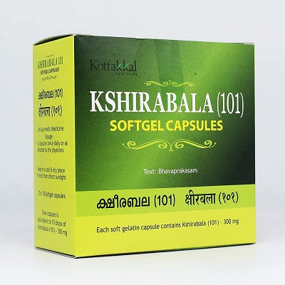 Kottakkal Kshirabala (101) Softgel Capsules - 100 Nos