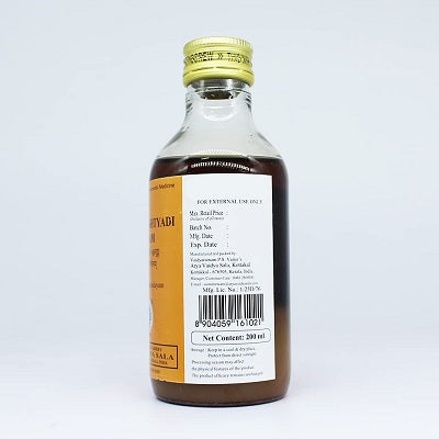 Kottakkal Madhuyasthyadi Tailam - 200 ML
