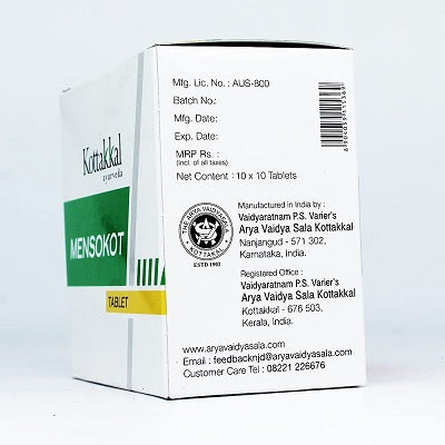 Kottakkal Mensokot Tablet - 100 Nos