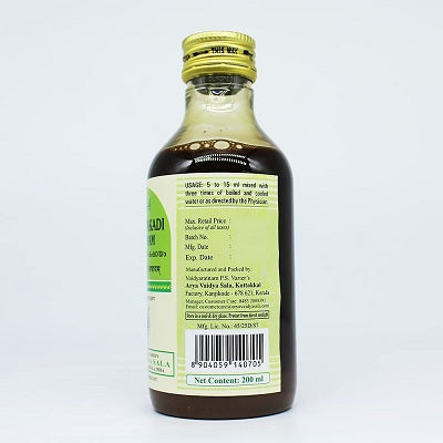 Kottakkal Nisakathakadi Kashayam - 200 ML