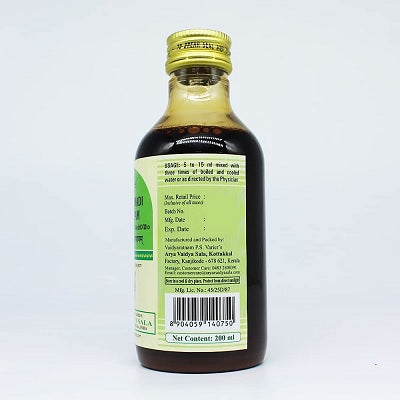 Kottakkal Nisothamadi Kashayam - 200 ML