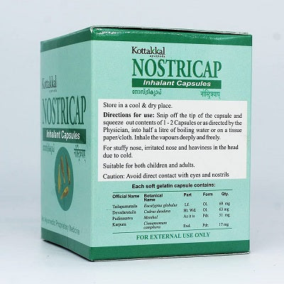 Kottakkal Nostricap Capsule - 100 Nos