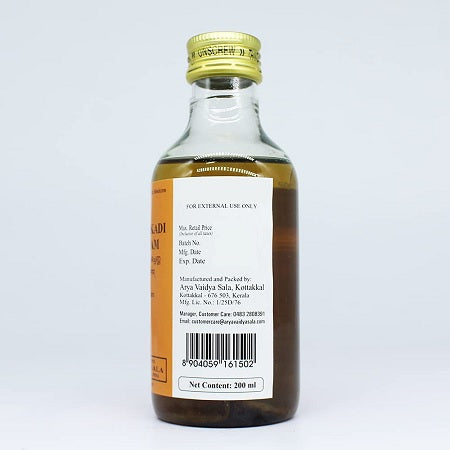 Kottakkal Panchavalkadi Keratailam - 200 ML