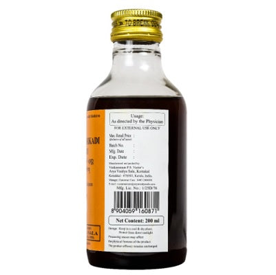 Kottakkal Prapaundarikadi Tailam - 200 ML