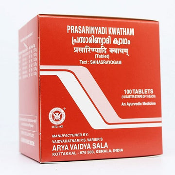 Kottakkal Prasaranyadi Kwatham Tablets - 100 Nos